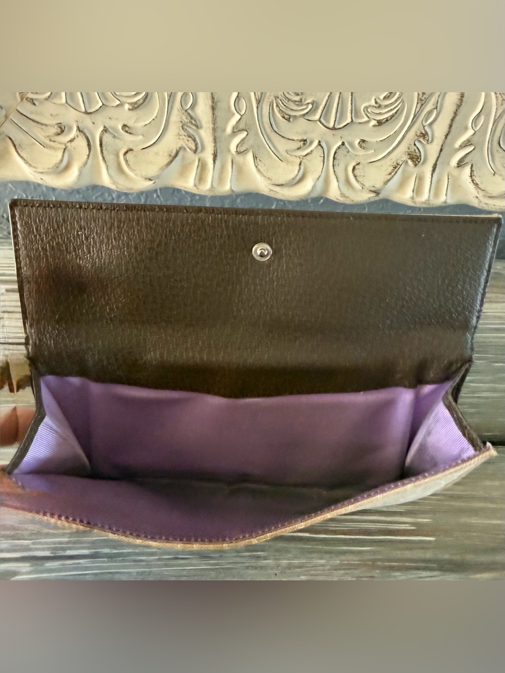 BVLGARI Logomania Monogram Long Trifold Wallet - Picture 11 of 16